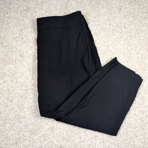 CJ Banks Signature Slimming Black Ankle Pants Womens 24W Average